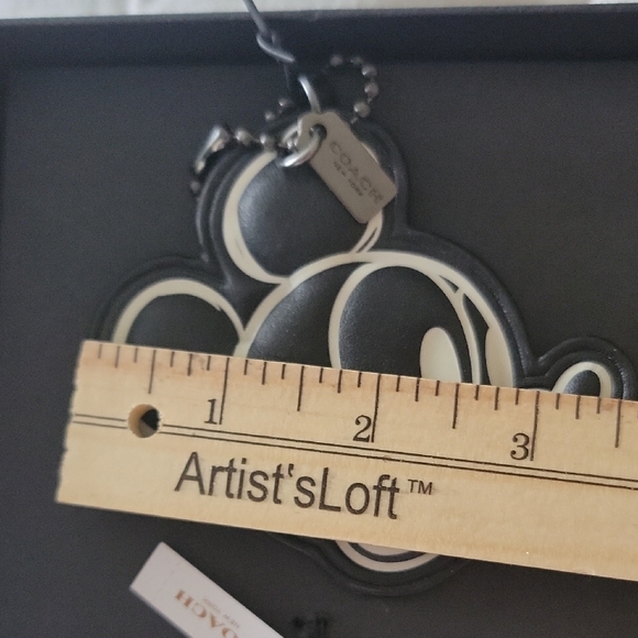 Coach X Disney Set Of 4 Mickey Mouse Bag Charm Set - Picture 9 of 14